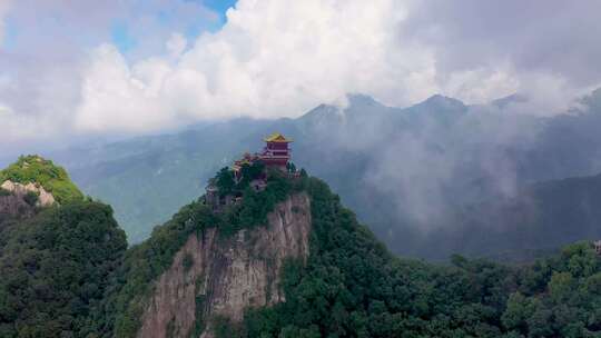 南五台山 钟南山 秦岭 云海 日出 云彩 蓝天