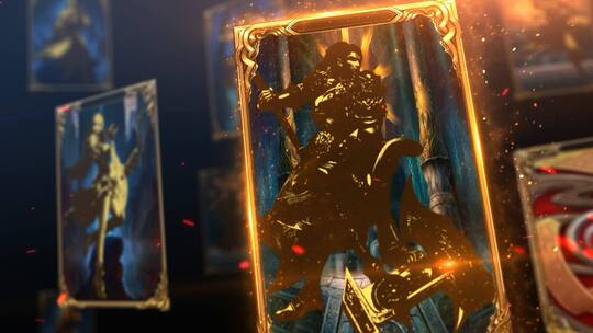 简洁卡通炫酷游戏人物介绍宣传展示AE模板