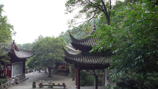 杭州飞来峰韬光寺风景