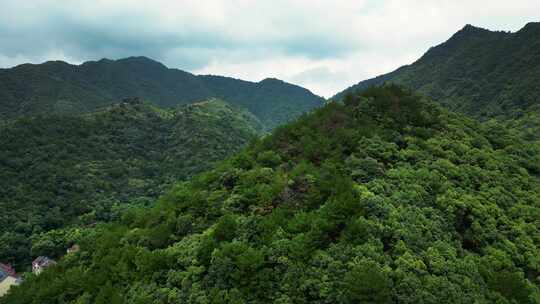 航拍大气群山风光