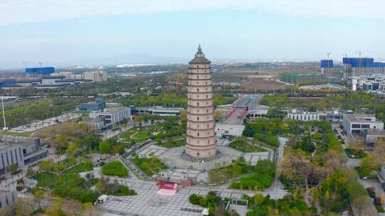 西安崇文塔景区  中国，陕西