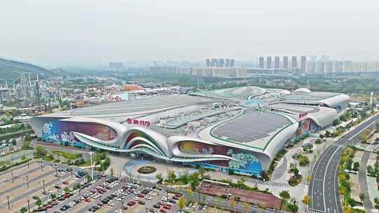 航拍无锡融创茂