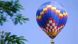 西双版纳热带植物园-热气球(合集)高清在线视频素材下载