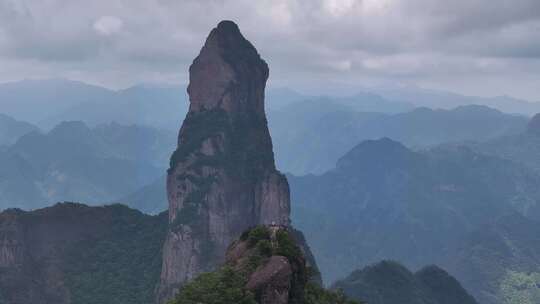 航拍神仙居景区2