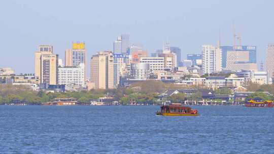 杭州西湖春天风景