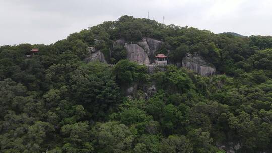 航拍福建泉州清源山景区