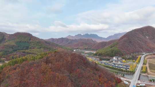 辽宁本溪关门山花溪沐素材