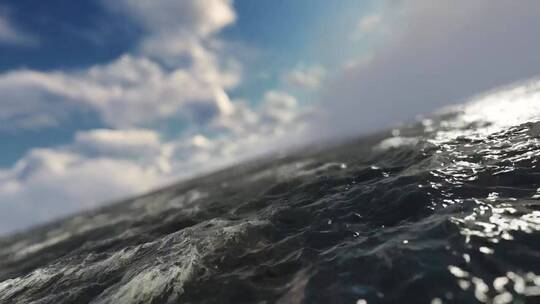 由CGI生成的海上快速旅行