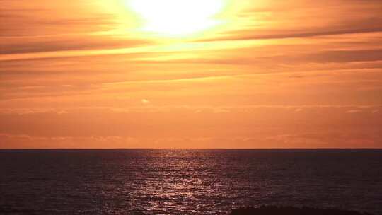 海面日出大海日落太阳升起唯美大气震撼