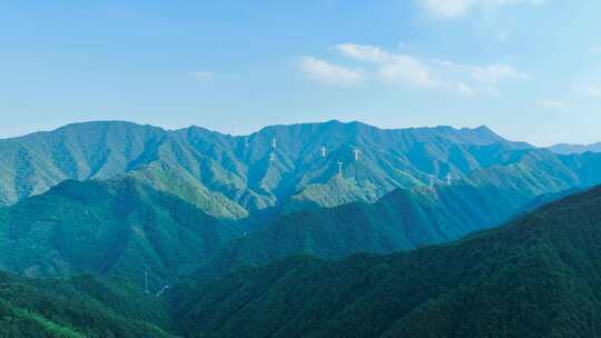 【4分半钟合集】皖南川藏线幸福岭 崇山峻岭视频素材模板下载