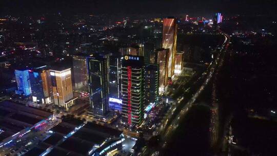 东莞南城总部基地夜景