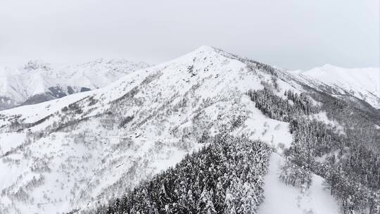 4K登峰登山高山雪山攀登冬季滑雪