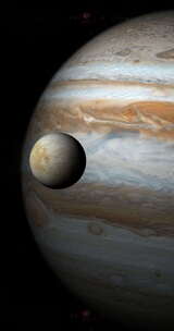 木星行星和木卫二
