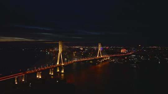 海南洋浦大桥夜景