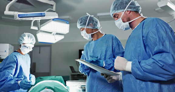 用于外科手术、手术室或图表的医院、外科医