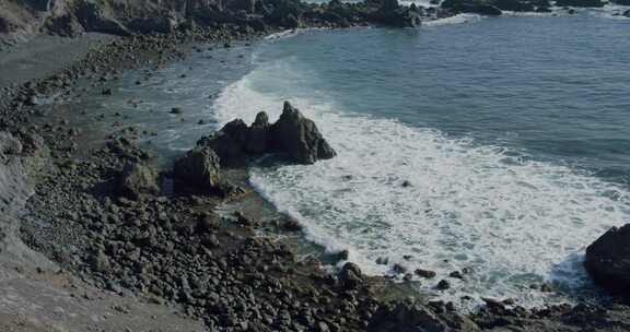 特内里费岛，海洋，海岸，石头