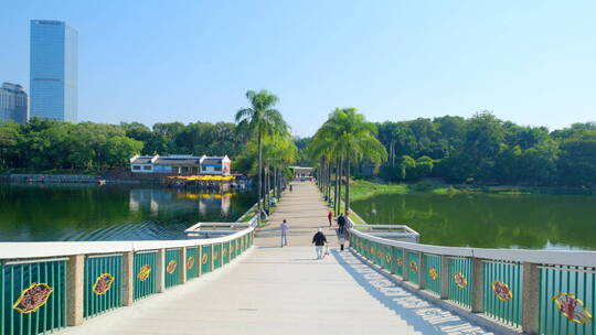 南宁 南湖公园 八十年代 老桥