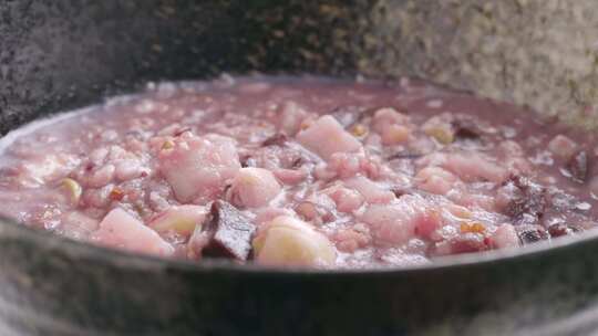 红豆薏仁养生粥膳食谷物杂粮药膳粥