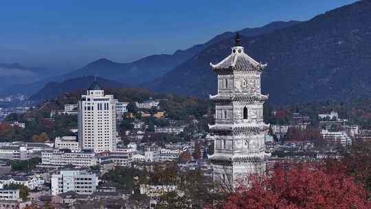 台州临海台州府城巾山塔群