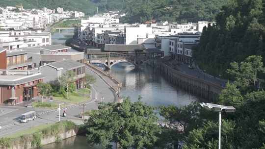 信宜市钱排镇双合村晴天航拍