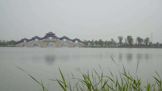 水墨风湖水空境