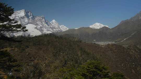 尼泊尔，昆布山谷，村庄，山