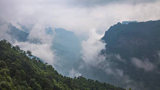 广西南宁大明山云海延时