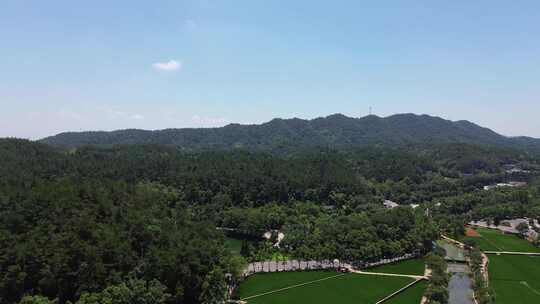 湖南韶山冲毛主席故居附近山村