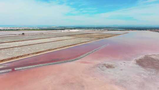 盐沼，盐湖，法国