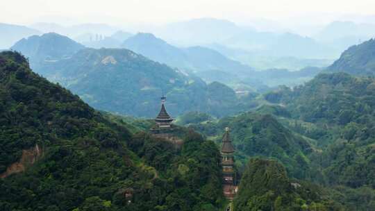 鞍山千山航拍视频