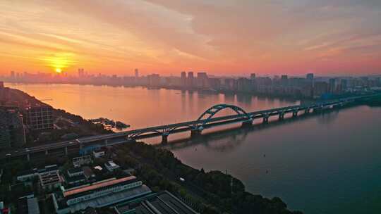 【合集】杭州复兴大桥中河高架车流