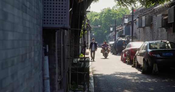 北京胡同 胡同光影 人文北京空镜头