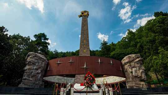 遵义市红军山凤凰山红军烈士陵园纪念碑