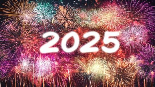 烟花新年春节元旦元宵烟花合集