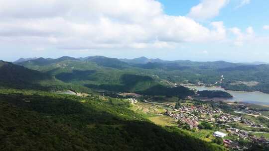 福清大姆山草场大景航拍