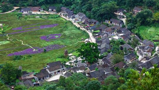 贵州乡村 古村落人文建筑