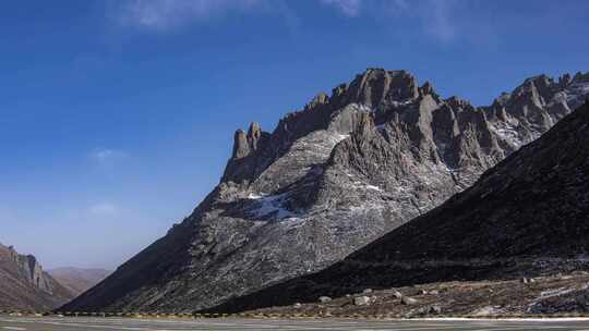 莲宝叶则景区山峰延时