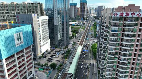 深圳建筑日景航拍