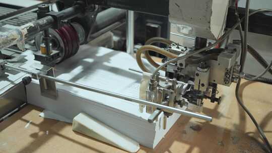 印刷机 印刷厂 生产线 全自动 4k