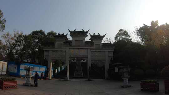 安岳石刻 圆觉洞摩崖造像景区
