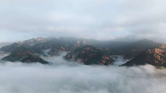 泰安泰山山顶风景