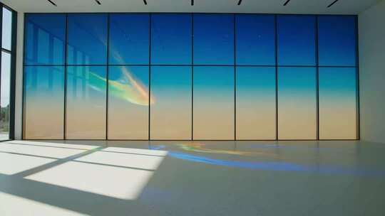 室内大型动态背景墙画面