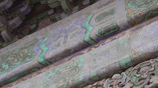 古建筑文物保护建筑花纹浮雕镂空雕花纹样
