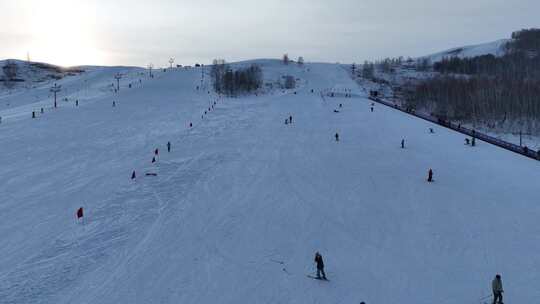 内蒙古牙克石凤凰山滑雪场