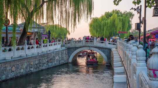 北京旅游景点什刹海风景