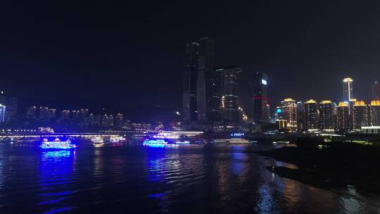 4K重庆江北城市空镜实拍画面29视频素材模板下载