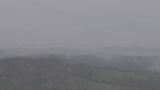 大风车山区风景