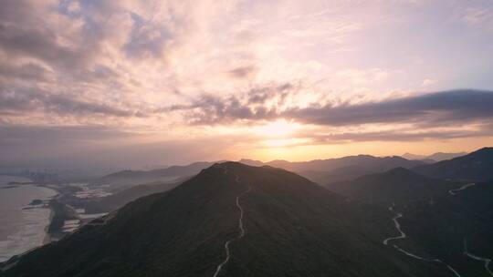 惠州黑排角日落