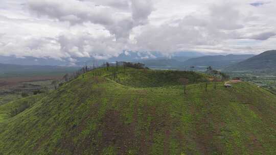 腾冲火山地热国家地质公园航拍