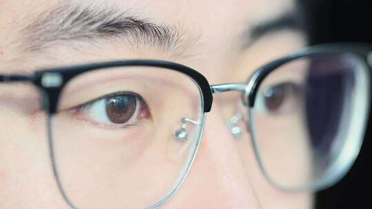 微距特写眼睛素材